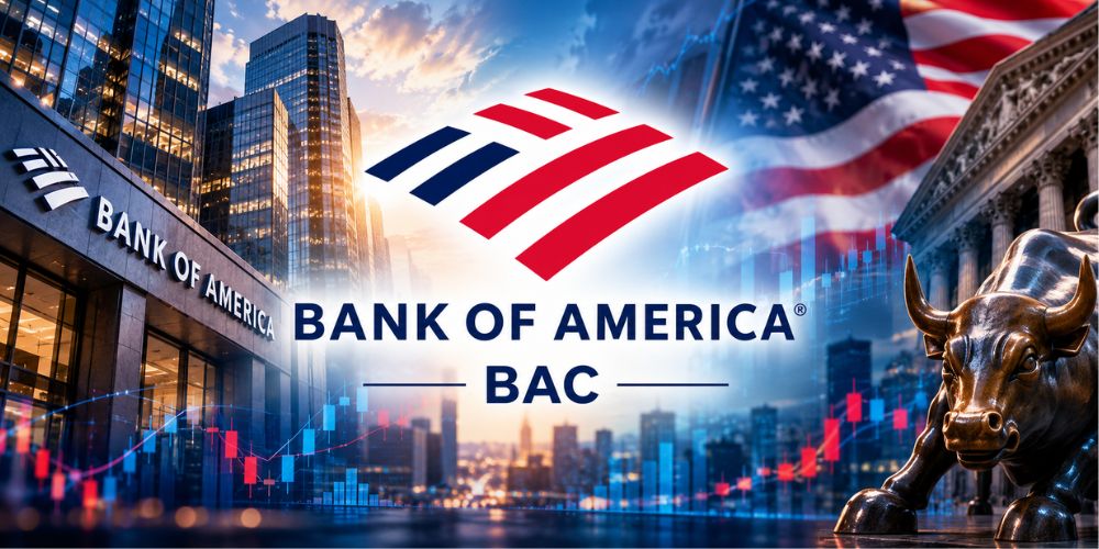 Bank of America hatalmas szakadásból emelkedik