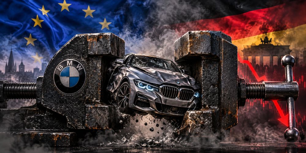 BMW árfolyamának alakulása hatalmas satuban